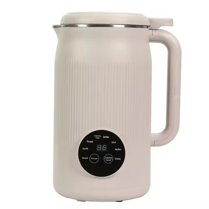 Máquina de Leche de Soja de Gran Capacidad 1200ml Autolimpiable, Funciones Automáticas para Cocina y Dining - 1