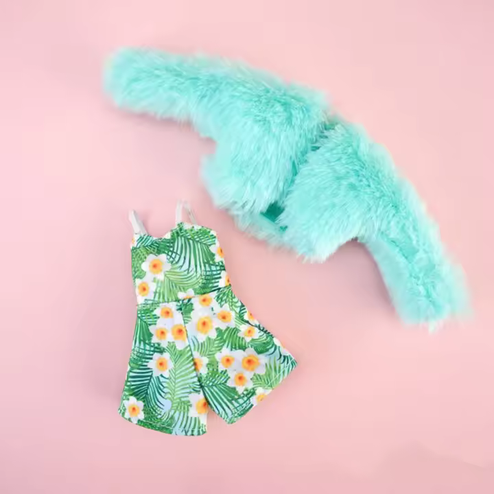 Ropa de moda de muñeca de invierno, accesorios hechos a mano, vestido de muñeca DIY, regalo para niña, ropa informal, abrigo para niña, muñeca 1/6/29 ~ 32 cm - 1