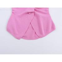 OUWU- Colección Europea Y Americana De 24 Otoño, Nuevo Estilo, Cierre De Botón, Decoración De Volantes, Cuello Redondo, Manga Corta, Top De Punto Para Mujer - details 7