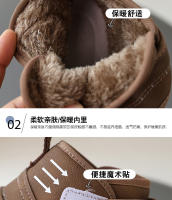 Botas de nieve para niños Zapatos de algodón cálidos y antideslizantes para el invierno del noreste - details 3