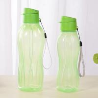 Botella de agua de plástico para deportes al aire libre, recipiente portátil de gran capacidad, Color sólido, 800ML - details 6