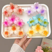 Pinza Para El Cabello De Moda Con Diseño De Flor De Huevo Acrílico Para Mujeres Y Niñas Accesorios De Pelo Para La Playa De Verano Accesorios De Cabeza Sweet - details 3