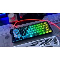 Machima keycap fire68 con personaje japonés raíz pbt adaptador mega león mad6860 (teclado no incluido) - details 8