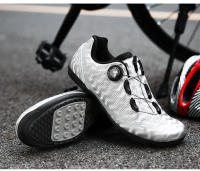 Zapatillas de ciclismo Unisex, zapatos MTB con tacos para hombre, bicicleta de cross de carretera, zapatillas planas de carreras para mujer, zapatos Spd para bicicleta de montaña, Zapatillas Mtb - details 28