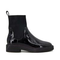 Botines de moda con suela de goma para mujer, botines Chelsea de cuero genuino - details 0