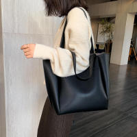 Bolso de hombro de gran capacidad para mujer, bolsos de cuero PU de alta calidad, bolso de mano Retro femenino - details 6