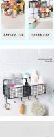 Soporte impermeable autoadhesivo para baño y cocina, soporte de iluminación montado en la pared no perforado - details 1