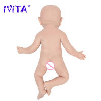 Muñeca de Bebé Renacida de Silicona 100% Completa IVITA WB1526 Muñeca de Niño Realista sin Pintar - details 6