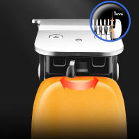 Kemei-cortadora de pelo recargable para hombre, 1837, resistente al agua, para Barba, eléctrica, profesional, dos velocidades de motor - details 0