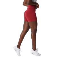NVG Shorts de Lycra sin costuras para mujer, mallas de entrenamiento suaves, Three by Fiess, pantalones de yoga, ropa de gimnasio - details 11
