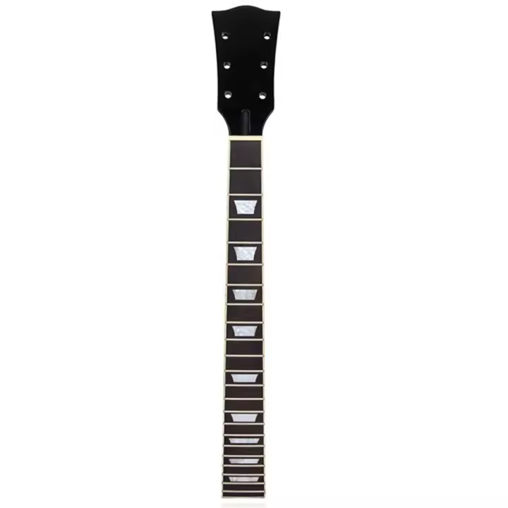Guitarra eléctrica de 22 trastes, diapasón de palisandro con cuello de Arce, acabado negro para Gibson Les Paul LP - 1