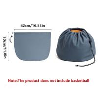 Bolsa de mano de baloncesto de Color sólido, bolsa de almacenamiento con cordón de baloncesto ajustable de gran capacidad, ligera, de un solo hombro - details 0
