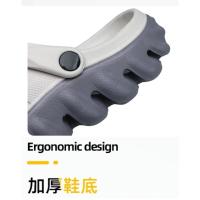 Sandalias planas para hombre, zapatos de EVA, zapatillas de jardín con plataforma, sandalias de verano para hombre, nuevas zapatillas deportivas para hombre, chanclas para exteriores, zuecos para el hogar - details 7