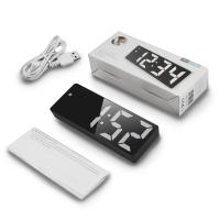 ORIA-reloj despertador Digital inteligente para mesita de noche, dispositivo electrónico de escritorio, despertador, LED - details 19