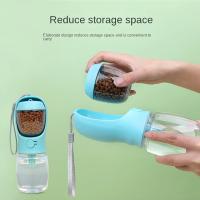 Botella de Agua Portátil para Mascotas Almacenamiento de Alimentos y Recipiente de Agua para Cachorros Suministros para Mascotas al Aire Libre - details 2
