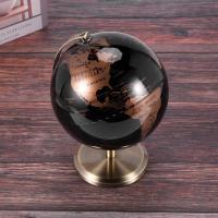 Mapa de constelación de globo del mundo para el hogar, adornos de escritorio de mesa, regalo, accesorios de decoración del hogar de oficina (dorado) - details 3