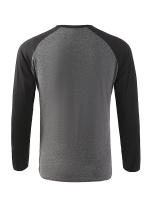 Camiseta de manga raglán de talla grande para hombre, primavera, otoño e invierno, informal, de manga larga - details 3