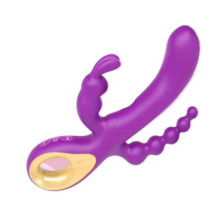 Empaque privado Vibrador de conejo con punto G sexy Estimulador de clítoris femenino Masajeador de consolador anal vaginal Juguete sexual silencioso para adultos para parejas - 1