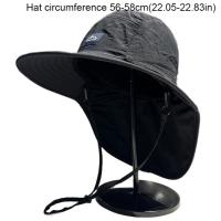 Chal de ala ancha protección del cuello gorra para el sol protección solar gorra de cubo sombrilla sombrero cuello cubierta de oreja visera hombres sombrero de pescador escalada - details 0