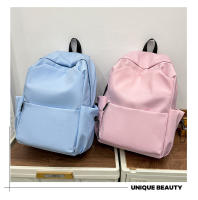 Mochila de color sólido Nueva mochila escolar al por mayor para estudiantes Mochila de ciclismo impermeable, portátil, deportiva y de gran capacidad para exteriores - details 19