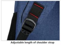 Mochila impermeable para hombre, mochila ultraligera para hombre, mochila para libros, mochila elegante para hombre, mochila para portátil de 15,6" - details 40