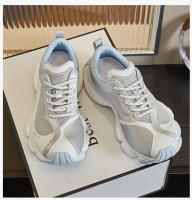Zapatos de papá con suela gruesa de succión de película, nuevos zapatos de malla transpirable para hombre, aumento de altura pequeño, informales, versátiles, de tendencia. - details 21