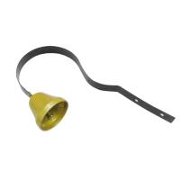Campana colgante profesional para perros, timbre de entrenamiento de latón transparente fuerte con tornillos, suministros para mascotas, orinal - details 11