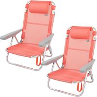 Conjunto 2 Sillas Pleg Alu 5pos 60x47x83cmc/cojin+asa - details 21