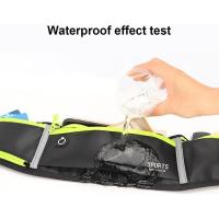 Cinturón para correr con soporte para teléfono, riñón estable, impermeable, para botella de agua, auriculares, grande - details 1