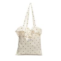 2025 nueva malla bolso de hombro hada viento hoja de loto borde bolso femenino gasa bolso de mano - details 0