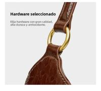 Bolso de cuero de vaca de primera capa, bolso de hombro portátil de gran capacidad - details 4