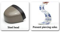 Nuevo Modelo 2025 Zapatos De Seguridad Con Punta De Acero Para Hombre Y Mujer, Zapatillas Informales Reflectantes, Ligeras, Transpirables, Para Evitar Perforaciones, Botas Protectoras, Novedad De 2023 - details 7