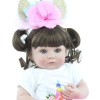 Muñeca de bebé Reborn de cuerpo completo de silicona para niña, Mini bebé de Vinilo Suave, juguete para bañarse, regalo de cumpleaños para niños, 40cm - details 3