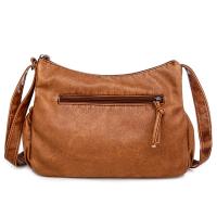 Bolso cruzado de mujer, bolso de mano de mujer, bolso cruzado de mano de cuero, bolso tote, bolso bandolera, bolso bandolera vintage de gran capacidad, bolso de mujer de cuero lavado - details 3
