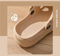 Zuecos de mujer 2024, novedad, sandalias de plataforma gruesa, cómodas pantuflas de moda, sandalias de playa de verano - details 8