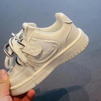 2025 primavera nuevos zapatos casuales para niños moda estilo coreano fondo suave antideslizante versátil Chic escuela Pu zapatillas de deporte - details 10