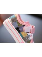 Zapatos de lona para niños y niñas pequeños, zapatillas clásicas e informales a la moda, zapatos de Skate a cuadros - details 11