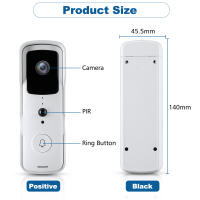 Botón de Puerta Inalámbrico Inteligente 1080P HD con Cámara de Visión Nocturna PIR para Seguridad en el Hogar y Conectividad WIFI - details 10