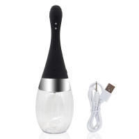 Limpiador anal automático de silicona, dispositivo de enema para limpieza de graves suaves, vaginal y anal, suministros de tapón de acoplamiento - details 15