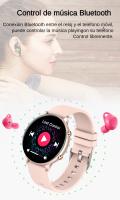Reloj Inteligente Hombres Mujeres, Smartwatch con Llamadas Bluetooth, Notificaciones, Esferas Personalizables, Monitoreo de Frecuencia Cardíaca en Tiempo Real y Sueño, 100+ Modos Deportivos, Control de Música, Compatible con Android/iOS - details 14