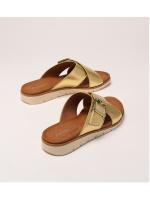 Sandalias de playa de viaje con suela gruesa, chanclas de verano con hebilla exterior y tiras cruzadas - details 5