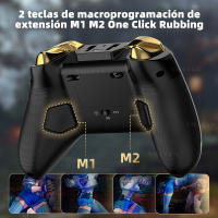 PC Mando inalámbrico Compatible con Bluetooth Gamepad mecánico con gatillo Hall, 3D giroscopio, Joystick para ordenador, Windows 7, 10, 11, Steam Deck, Switch, ios, Android Joystick - details 5