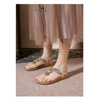 Elegantes Sandalias de Tacón Alto para Mujer Punta Redonda con Diamantes de Imitación - details 20