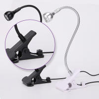Luz UV Led Flexible Mini Secador de Gel para Arte de Uñas DIY Lámpara de Escritorio con Clip-On - details 2