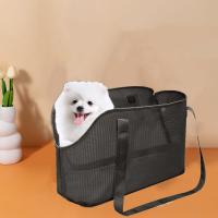 Bolsa de transporte multifuncional de malla para perros, bolso de transporte para mascotas antiescape de gran capacidad, bolsa de viaje plegable y transpirable para mascotas al aire libre - details 3