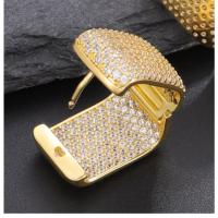Pendientes de doble capa con microincrustaciones para mujer, aretes ligeros de lujo de alto sentido, diseño único de nicho, nuevo temperamento, moda - details 4