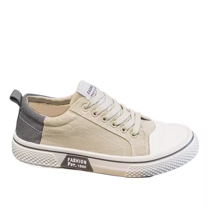 Zapatos de lona de verano nuevos, zapatos de skate versátiles y transpirables, zapatos de hombre con suela suave, casual, tendencia deportiva, moda, zapatos de lona de hombre. - 1