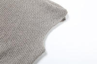 BUNO-Conjunto de 2 piezas de punto para vacaciones para mujer, camisetas sin mangas cortas con cuello oblicuo y faldas largas de cintura alta, trajes a juego de tendencia femenina - details 8