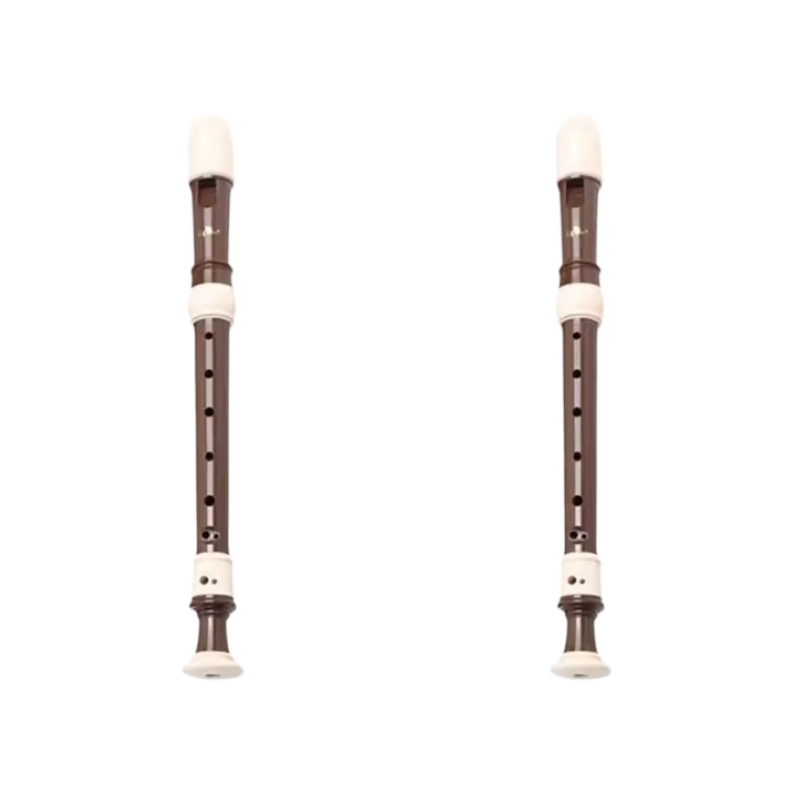 Clarinete De Barroco Treble Grabador Con Ocho Agujeros ABS Instrumento De Música De Viento Para Adultos Principiantes Práctica Removible - 1