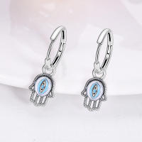 Pendientes de hoja de plata de ley 100%, joyería elegante de cumpleaños para mujer - details 7